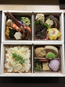 お花見弁当①